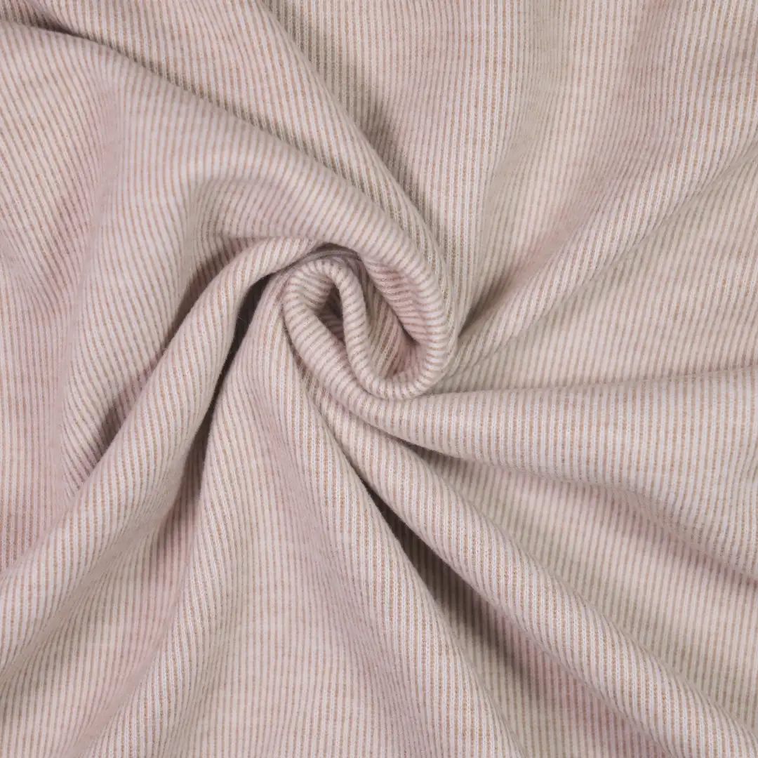 China Fabric for Pants,Knitted Jacket  T/R Imitation Woolen Fabric Woolen Polyester Rayon Spandex Beige color buy from China wholesaler bulk order at wholesale price free worldwide shipping Alibaba