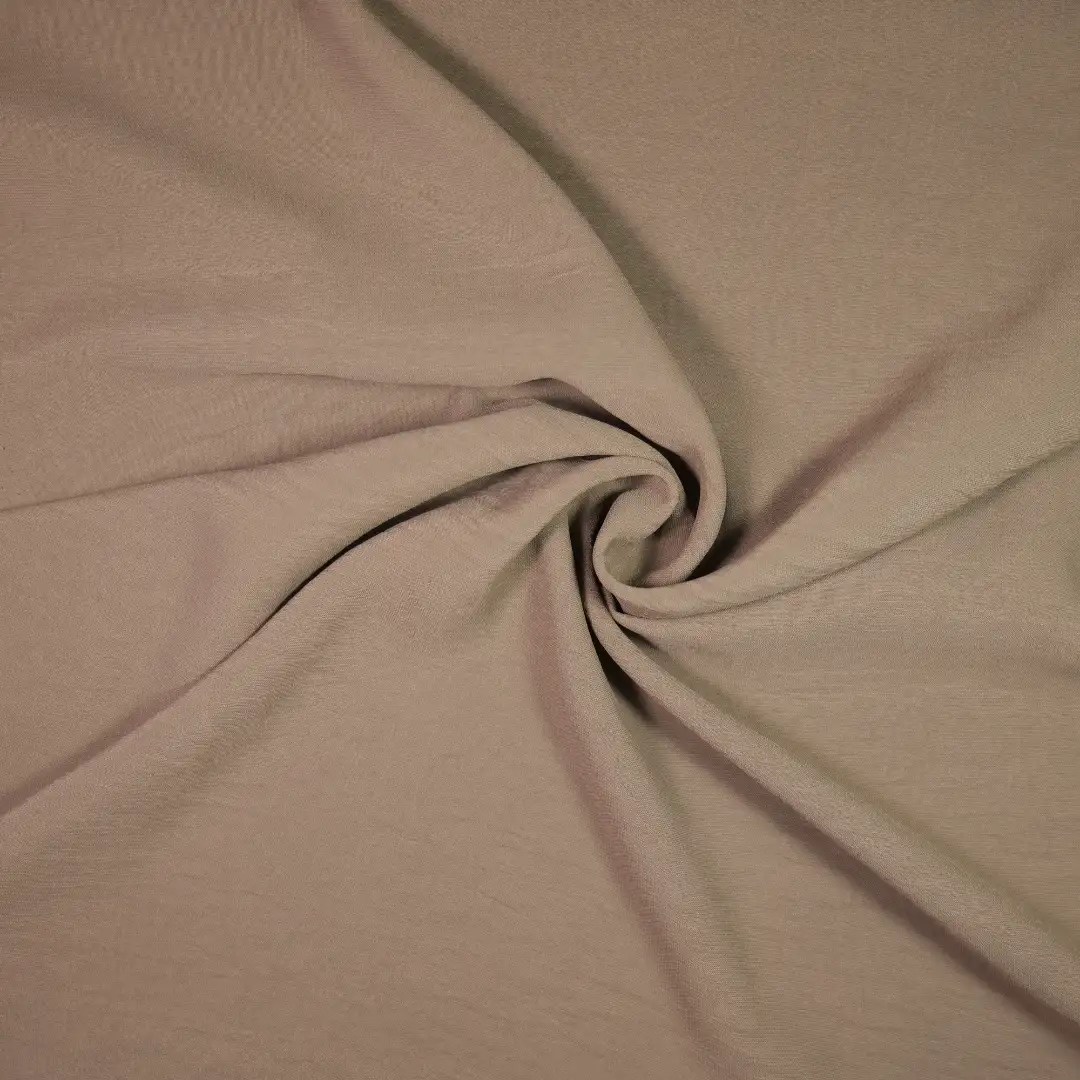 China Fabric for Shirt,Pants,Blouse,Crop Top,Women's Pants  Crepe Woven Blended Fabric Polyester Spandex Khaki color buy from China wholesaler bulk order at wholesale price free worldwide shipping Alibaba