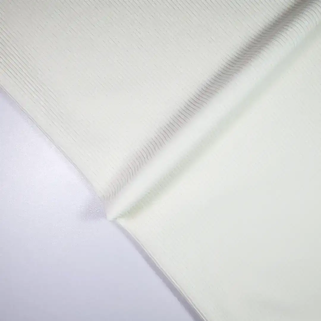 China Fabric for Pants,Puffball Strappy Dress,Tank Wrap Midi Dress Jacquard Knit Fabric Polyester Spandex White color buy from China wholesaler bulk order at wholesale price free worldwide shipping Alibaba