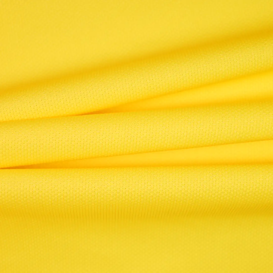 China Fabric for Pants,Polo Shirt,Crop Top Jacquard Knit Fabric Polyester Spandex Yellow color buy from China wholesaler bulk order at wholesale price free worldwide shipping Alibaba