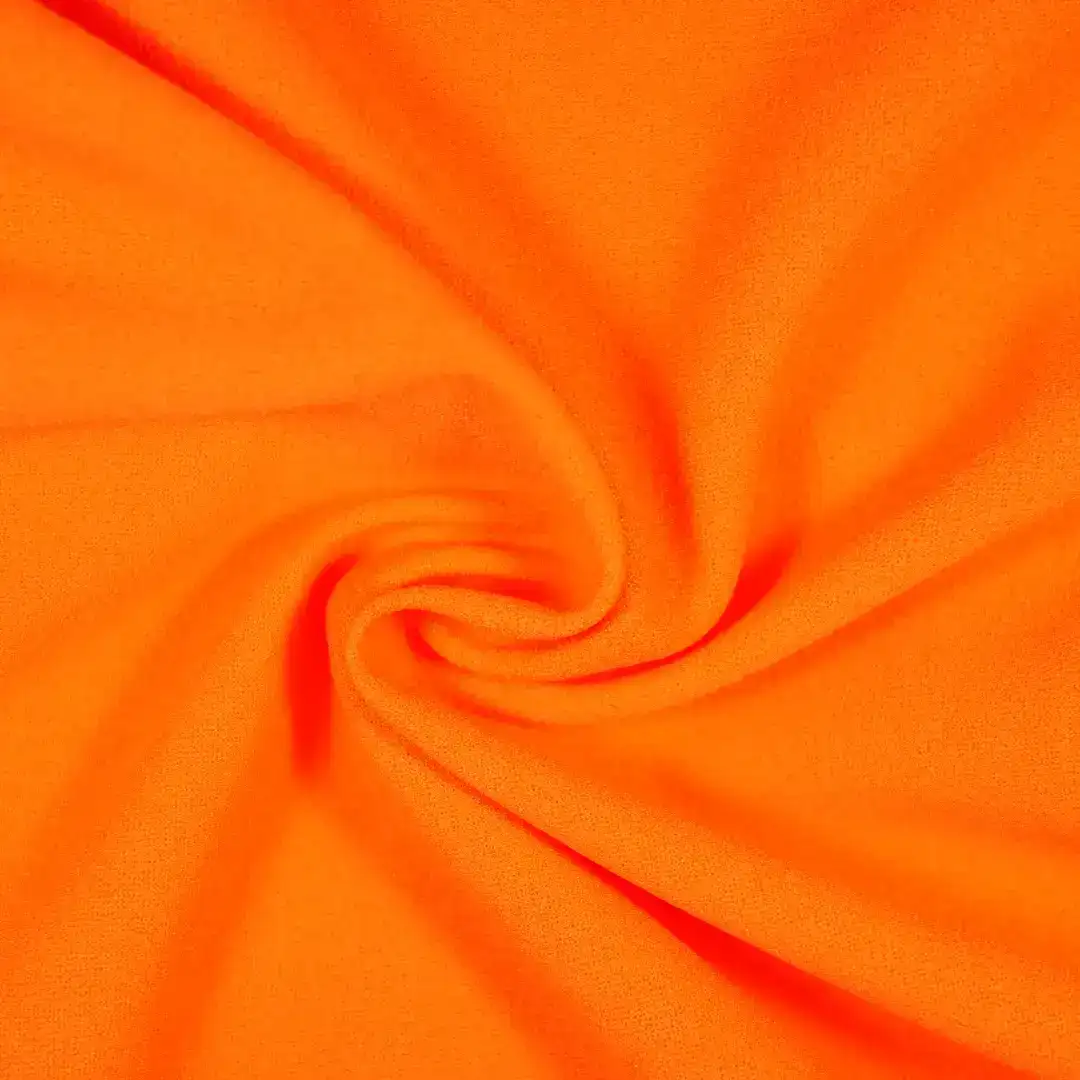 China Fabric for Jackets,Shorts,Hoodie Scuba Knit Fabric Polyester Spandex Orange color buy from China wholesaler bulk order at wholesale price free worldwide shipping Alibaba