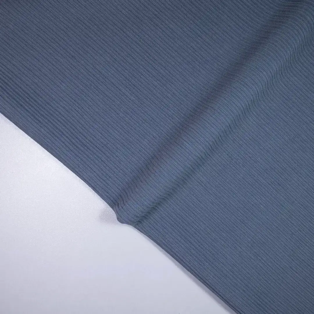 China Fabric for Skirt Jacquard Knit Fabric Polyester Spandex Navy color buy from China wholesaler bulk order at wholesale price free worldwide shipping Alibaba