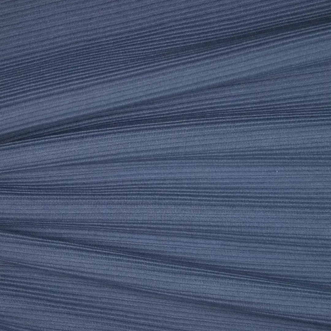 China Fabric for Skirt Jacquard Knit Fabric Polyester Spandex Navy color buy from China wholesaler bulk order at wholesale price free worldwide shipping Alibaba