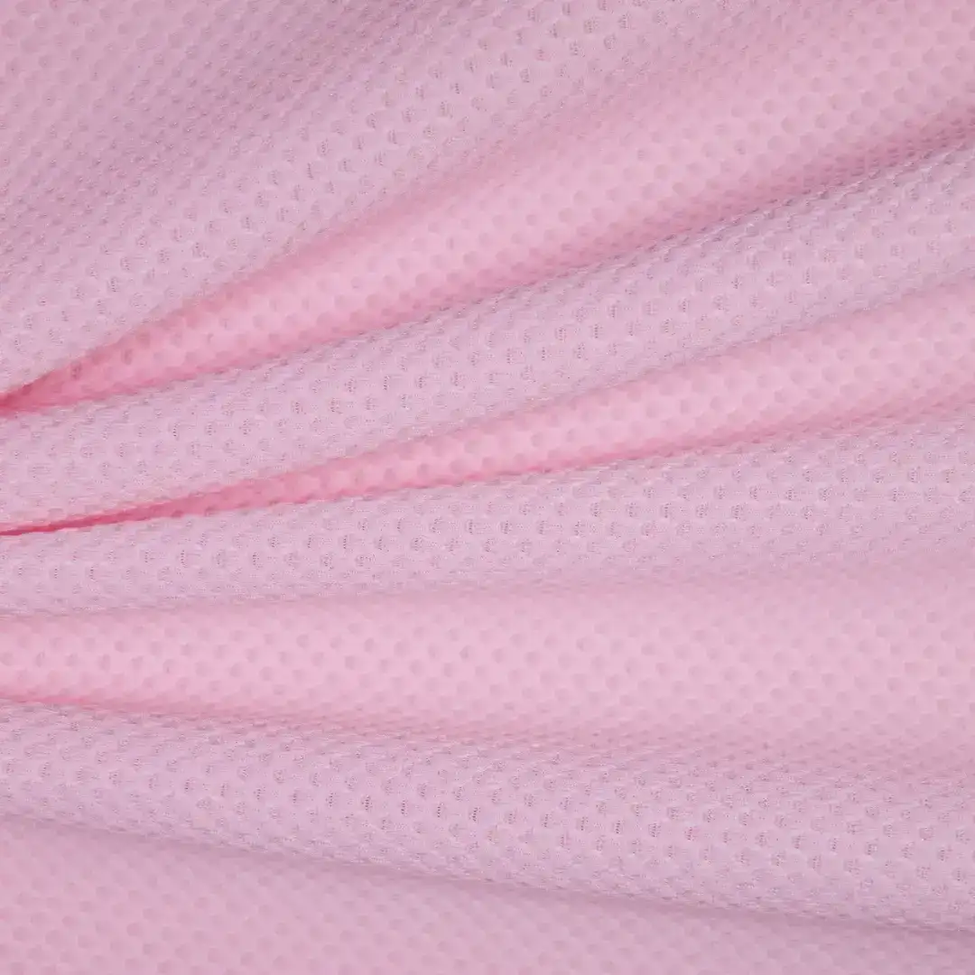 China Fabric for Pants,Crop Top Jacquard Knit Fabric Polyester Spandex Pink color buy from China wholesaler bulk order at wholesale price free worldwide shipping Alibaba