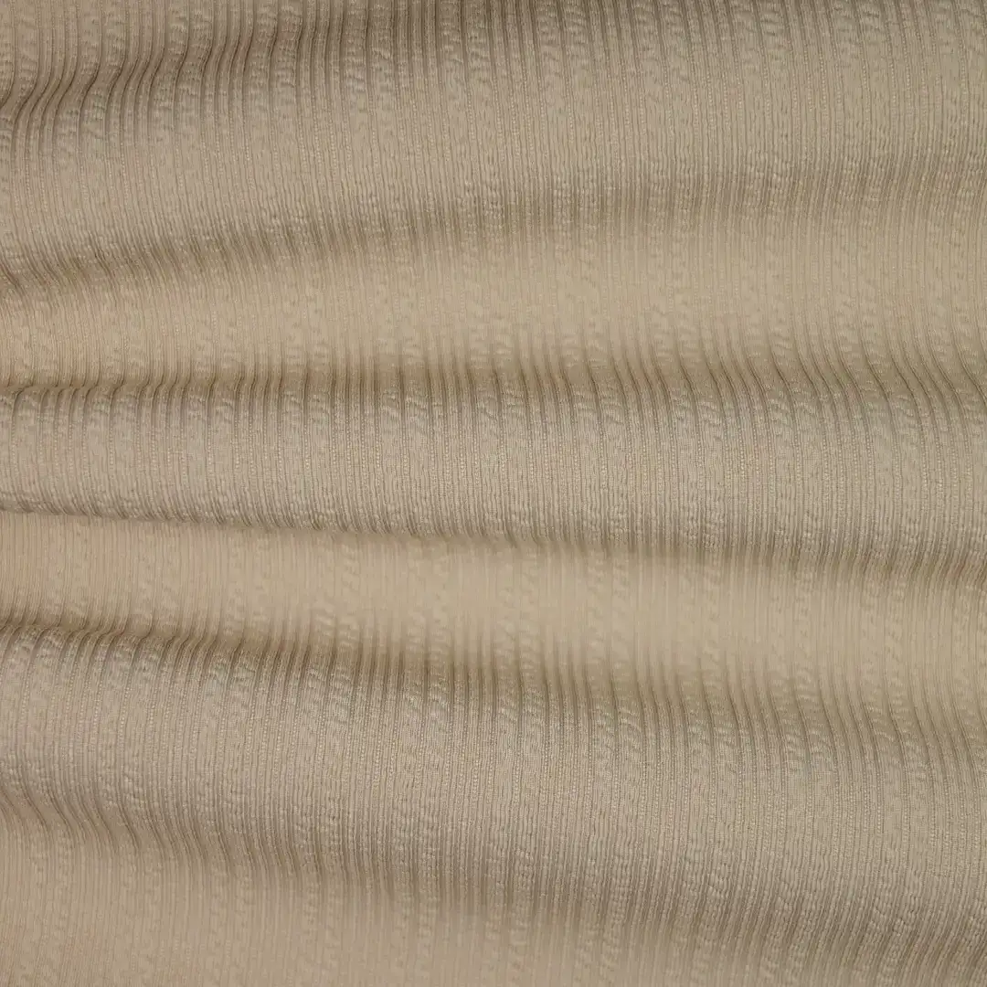 China Fabric for Pants,Ruffle Shirt Dress,Strap Midi Dress,Tier Midi Shirt Dress Jacquard Knit Fabric Polyester Spandex Khaki color buy from China wholesaler bulk order at wholesale price free worldwide shipping Alibaba