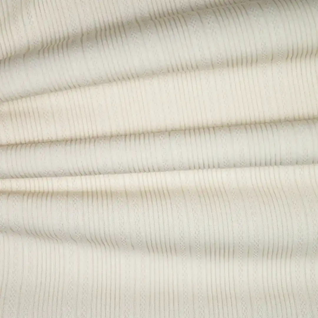 China Fabric for Pants,Hoodie,Over Shirt Jacquard Knit Fabric Polyester Spandex Beige color buy from China wholesaler bulk order at wholesale price free worldwide shipping Alibaba