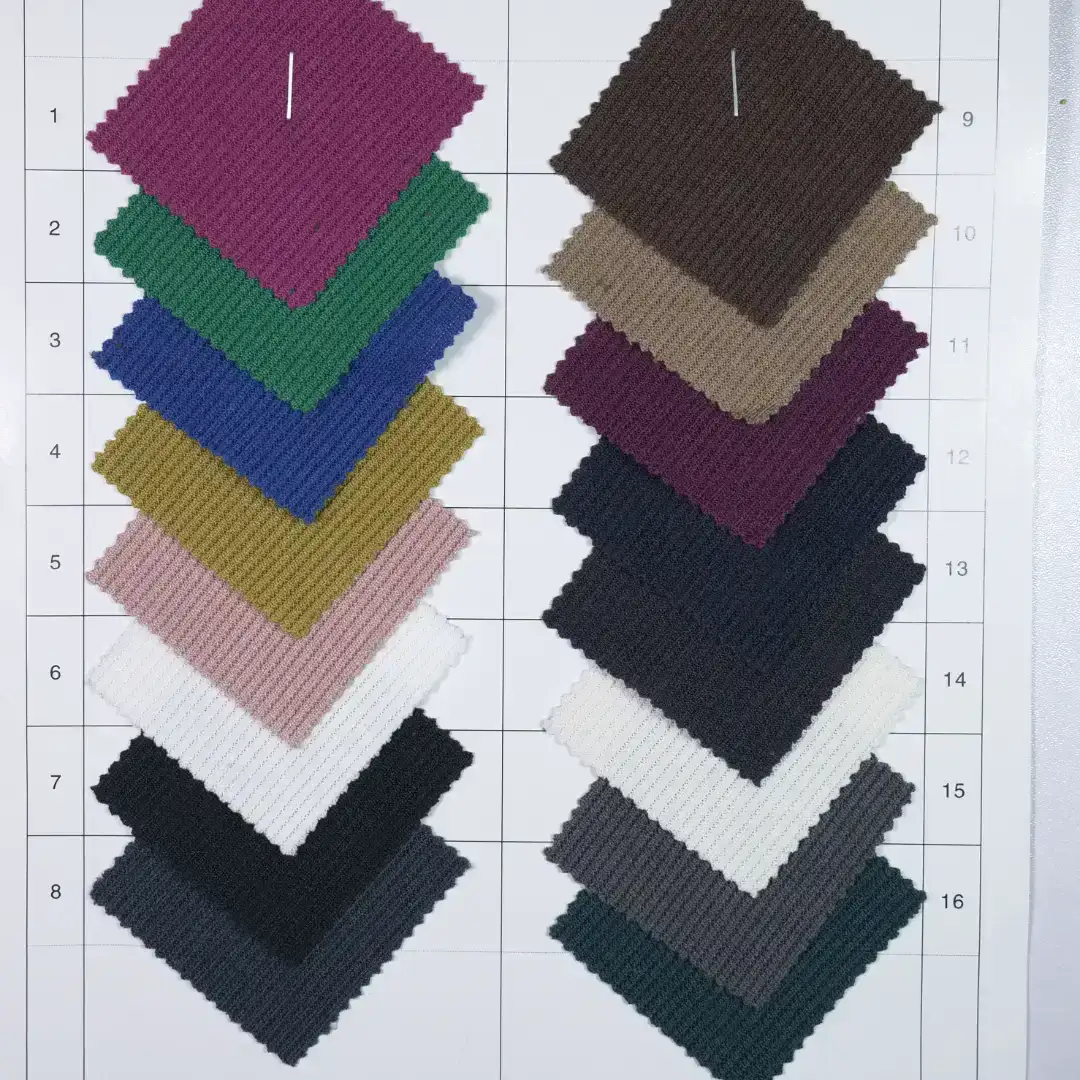 China Fabric for Hoodie,Trench Coat,Open Waistcoat,Double-Breasted Coat Jacquard Knit Fabric Polyester Spandex Brown color buy from China wholesaler bulk order at wholesale price free worldwide shipping Alibaba