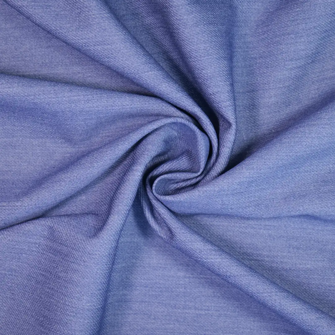 China Fabric for Shirt,Pants,Suit Trouser,Blouse,Crop Top,Women's Pants  Polyester/Rayon Plain Woven Blended Fabric Polyester Rayon Spandex Blue color buy from China wholesaler bulk order at wholesale price free worldwide shipping Alibaba