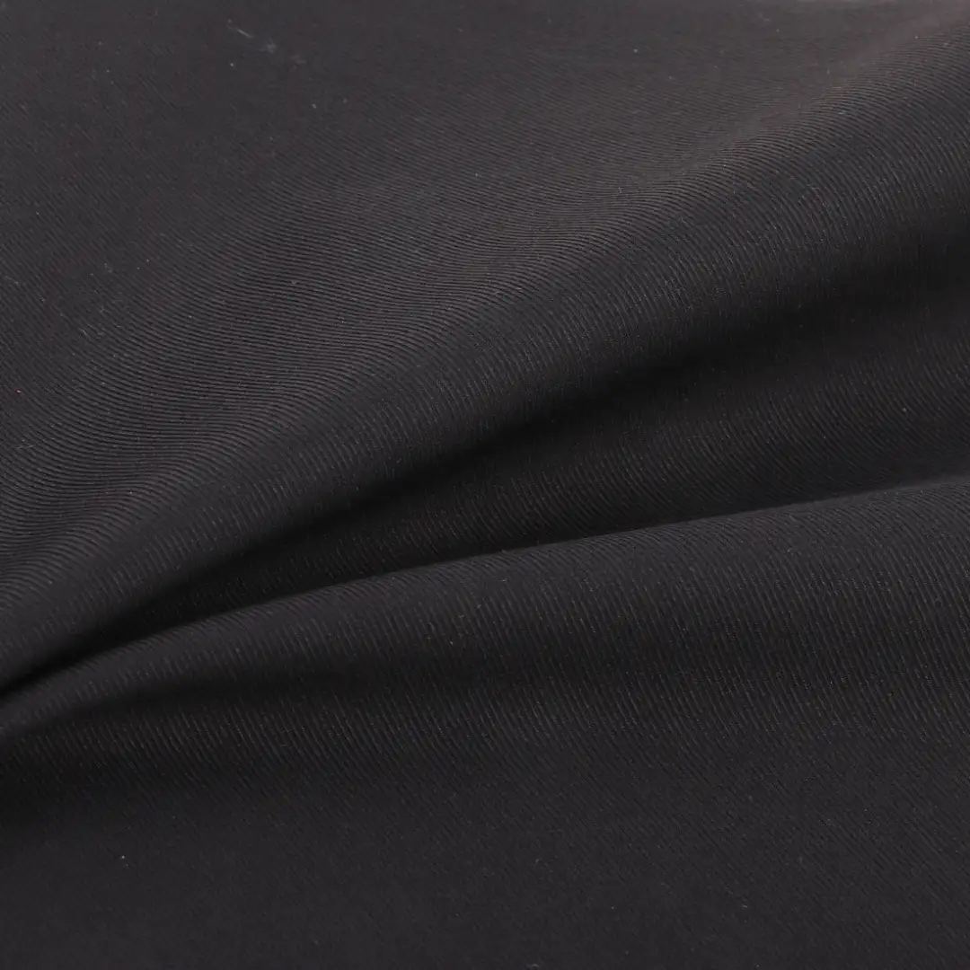 China Fabric for Pants,Jackets,Shorts,Trench Coat,Down Jacket Cavalry Twill Synthetic Woven Fabric Polyester BLACK color buy from China wholesaler bulk order at wholesale price free worldwide shipping Alibaba