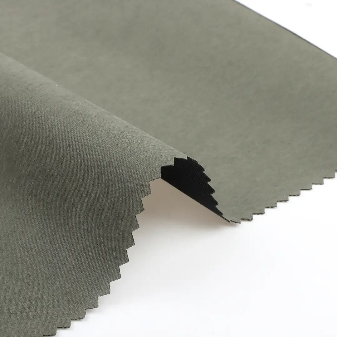 China Fabric for Jackets,Tracksuits Nylon/Polyester Chameleon Woven Blended Fabric Polyester Nylon olive color buy from China wholesaler bulk order at wholesale price free worldwide shipping Alibaba