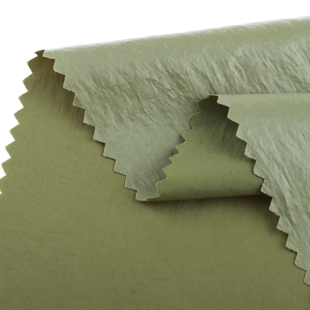 China Fabric for Jackets,Down Jacket,Padded Jacket Nylon Crepe Synthetic Woven Fabric Nylon green color buy from China wholesaler bulk order at wholesale price free worldwide shipping Alibaba