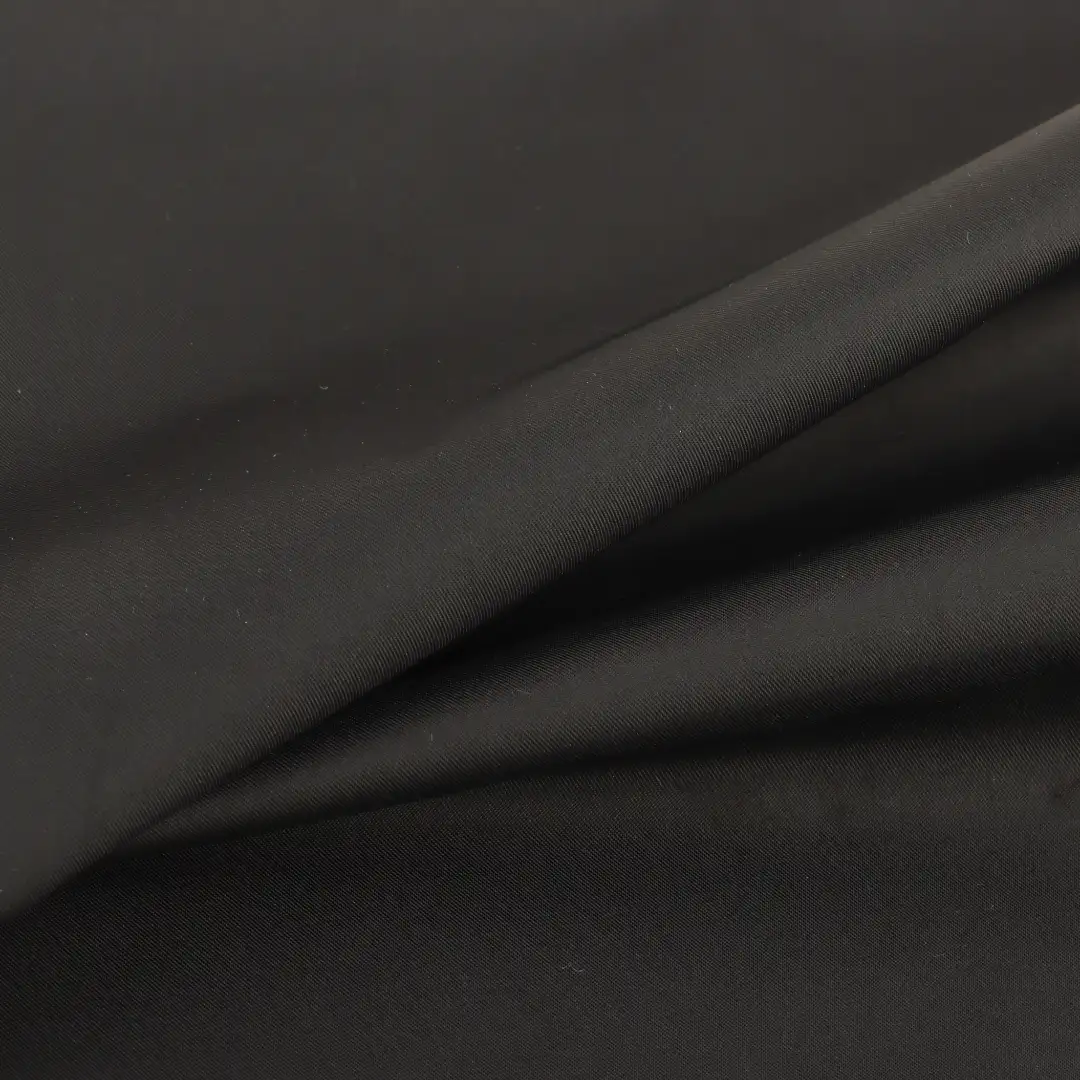China Fabric for Jackets,Trench Coat,Padded Jacket Polyester Pongee Synthetic Woven Fabric Polyester BLACK color buy from China wholesaler bulk order at wholesale price free worldwide shipping Alibaba
