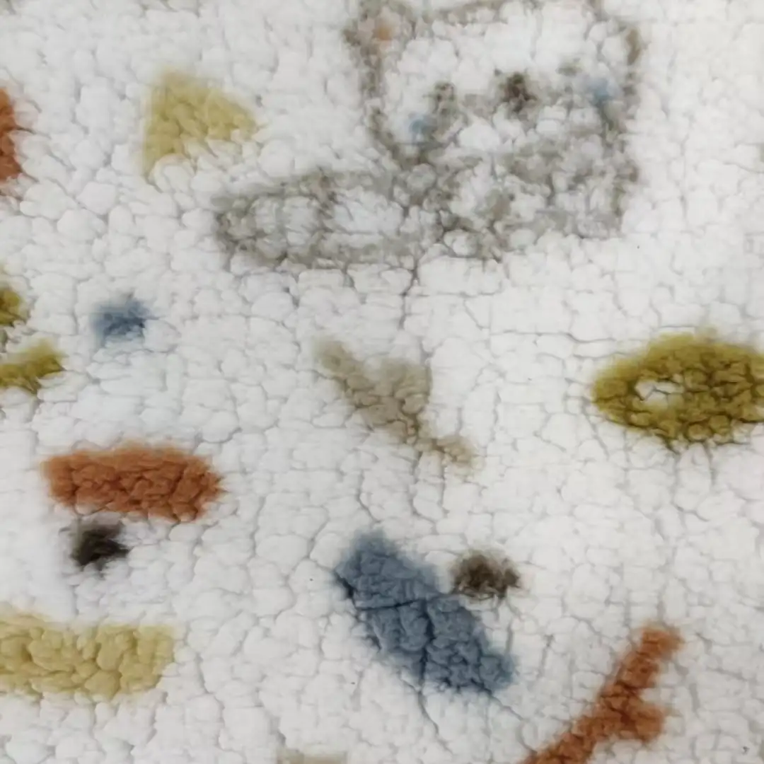 China Fabric for Hoodie,Padded Jacket,Pajamas,Loungewear,Jump suit Sherpa Knit Fabric Polyester white color buy from China wholesaler bulk order at wholesale price free worldwide shipping Alibaba