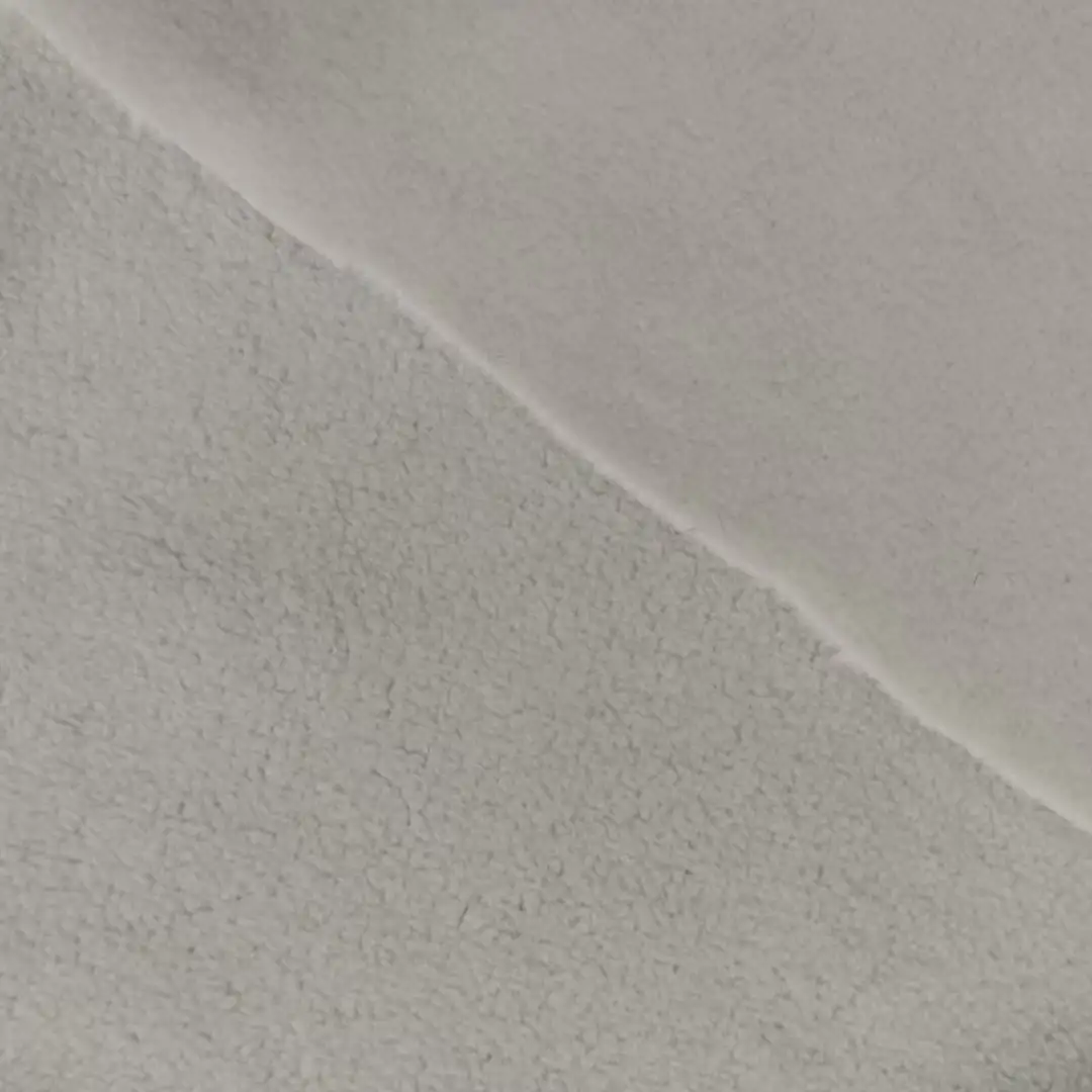 China Fabric for Jogger,Sweatshirt,Interlining Polar Fleece Knit Fabric Polyester Elastane white color buy from China wholesaler bulk order at wholesale price free worldwide shipping Alibaba