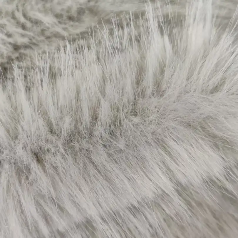China Fabric for Jackets,Hoodie,Overcoat Fake Fur Knit Fabric Polyester beige color buy from China wholesaler bulk order at wholesale price free worldwide shipping Alibaba