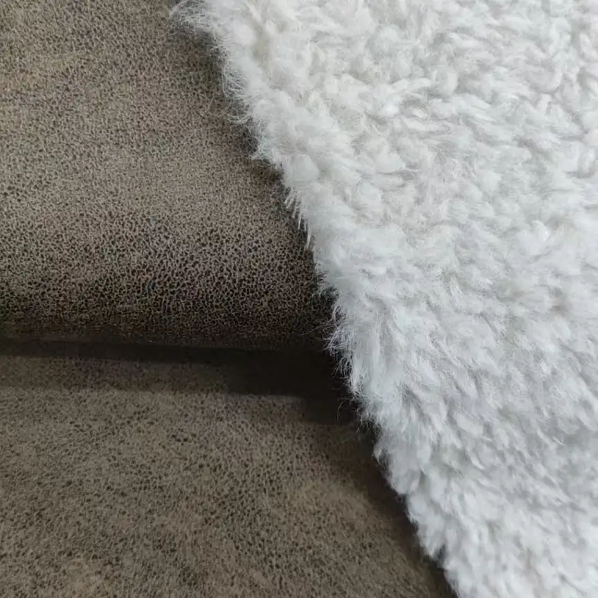 China Fabric for Jackets,Hoodie,Overcoat Bonded fabric Bonded fabric Polyester brown color buy from China wholesaler bulk order at wholesale price free worldwide shipping Alibaba