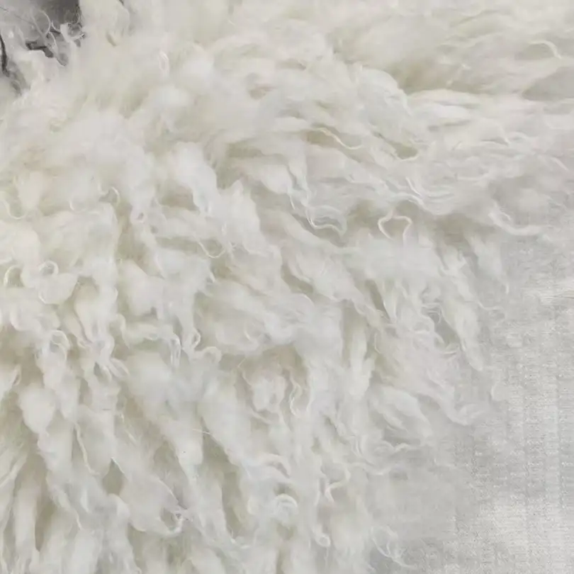 China Fabric for Hoodie,Trench Coat,Overcoat Fake Fur Knit Fabric Polyester white color buy from China wholesaler bulk order at wholesale price free worldwide shipping Alibaba