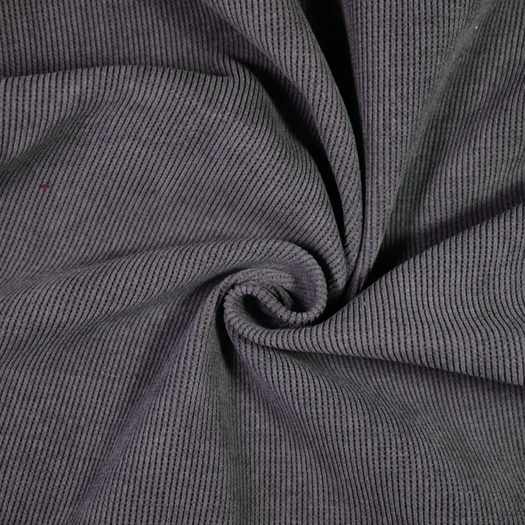 China Fabric for Pants,Blazer,Knitted Trousers ,Over Shirt knitted Corduroy Knit Fabric Polyester Spandex Gray color buy from China wholesaler bulk order at wholesale price free worldwide shipping Alibaba