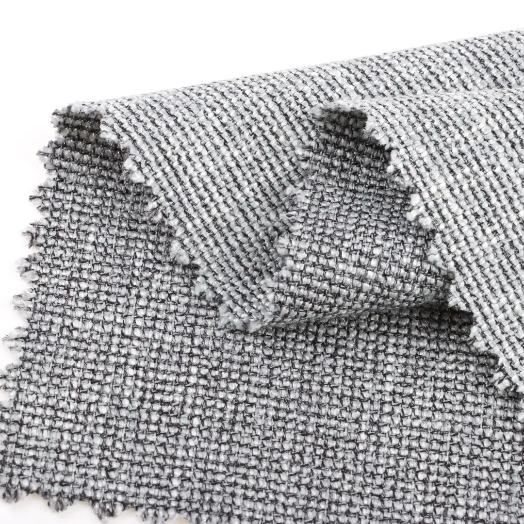 China Fabric for Pants,Jackets,Waist coat Jacquard Woven Blended Fabric Polyester Rayon Gray color buy from China wholesaler bulk order at wholesale price free worldwide shipping Alibaba