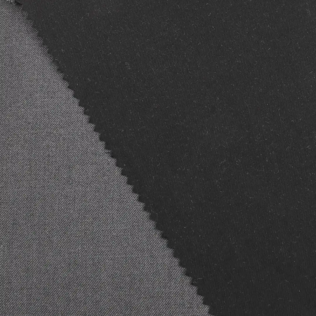 China Fabric for Pants,Blazer,Uniform,Skirt  Polyester/Rayon Twill Woven Blended Fabric Polyester Rayon BLACK color buy from China wholesaler bulk order at wholesale price free worldwide shipping Alibaba
