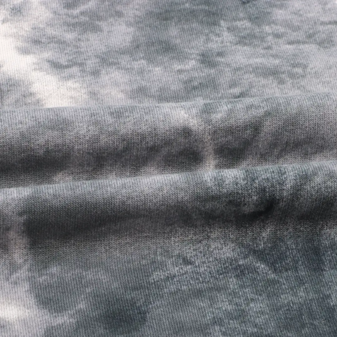 China Fabric for T-Shirt,Tank Top,Crop Top French Terry Knit Fabric Cotton Polyester Spandex Charcoal grey color buy from China wholesaler bulk order at wholesale price free worldwide shipping Alibaba