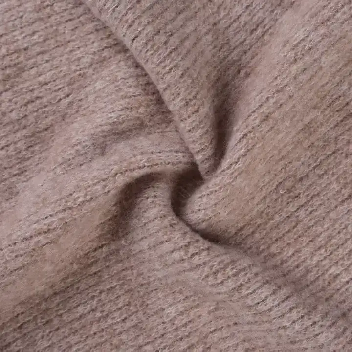 China Fabric for Shirt,Blazer,Blouse,Skirt Hacci Knit Fabric Polyester Rayon Elastane BEIGE color buy from China wholesaler bulk order at wholesale price free worldwide shipping Alibaba