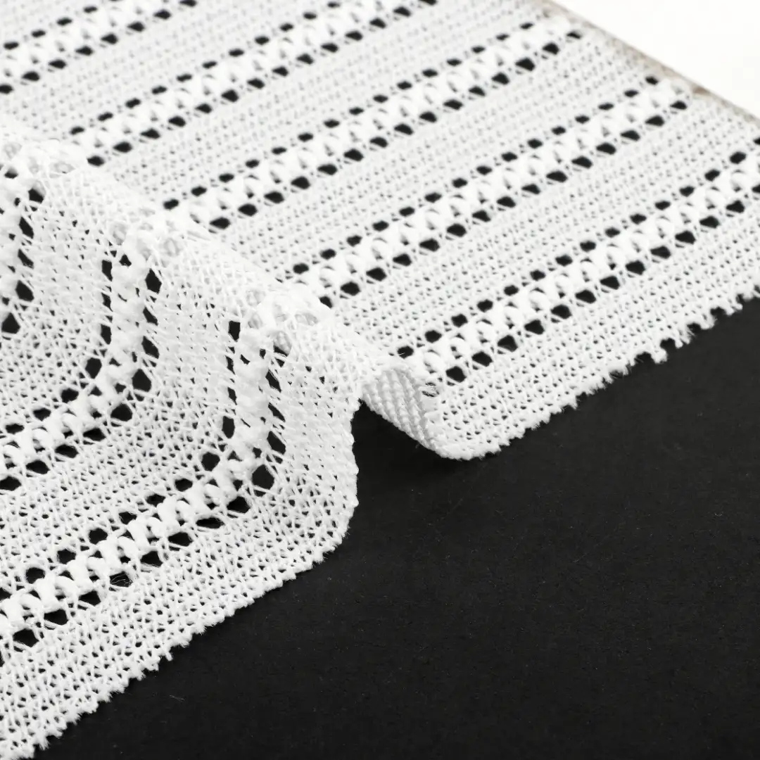 China Fabric for Skirt,Shirt Long Sleeve Zipper (Sweater),Shirt Half Sleeve Button (Sweater),Dresses (Pullover) (Sweater) Mesh Knit Fabric Polyester Spandex white color buy from China wholesaler bulk order at wholesale price free worldwide shipping Alibaba