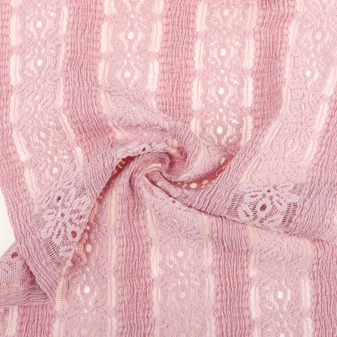 China Fabric for Skirt,Shirt Long Sleeve Zipper (Sweater),Skirt (Sweater) Jacquard Knit Fabric Polyester Spandex Purple color buy from China wholesaler bulk order at wholesale price free worldwide shipping Alibaba