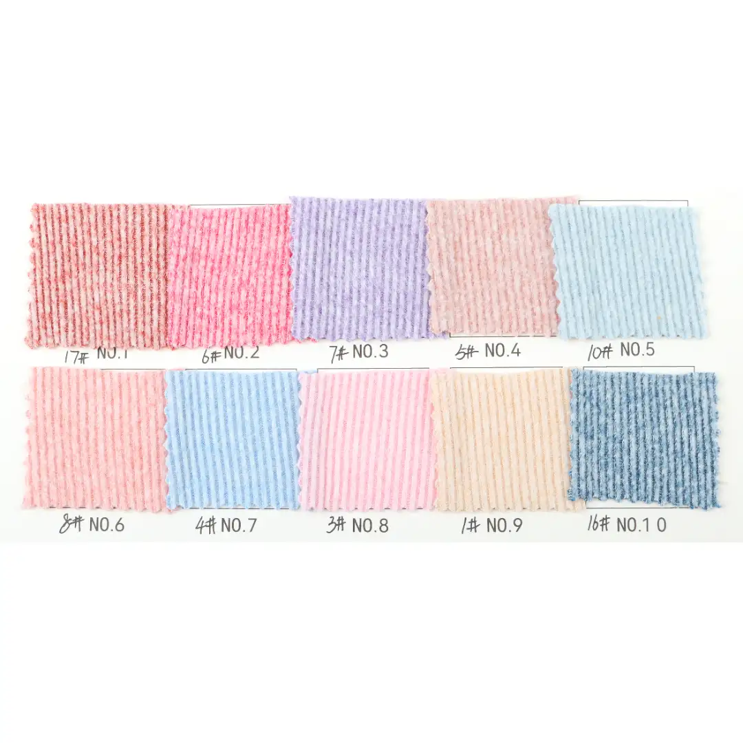China Fabric for T-Shirt Double-side fleece Knit Fabric Polyester Spandex Grey color buy from China wholesaler bulk order at wholesale price free worldwide shipping Alibaba
