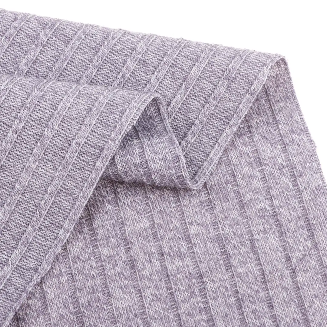China Fabric for T-Shirt,Shirt Long Sleeve Zipper (Sweater),Crop Top Pullover (Sweater) Jacquard Knit Fabric Polyester Rayon Spandex Purple color buy from China wholesaler bulk order at wholesale price free worldwide shipping Alibaba