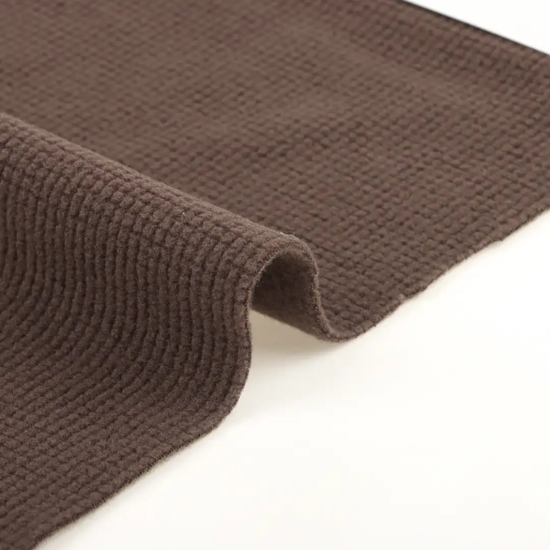 China Fabric for T-Shirt,Shirt Long Sleeve Zipper (Sweater),Crop Top Pullover (Sweater),Skirt (Sweater) Polar Fleece Knit Fabric Polyester Brown color buy from China wholesaler bulk order at wholesale price free worldwide shipping Alibaba