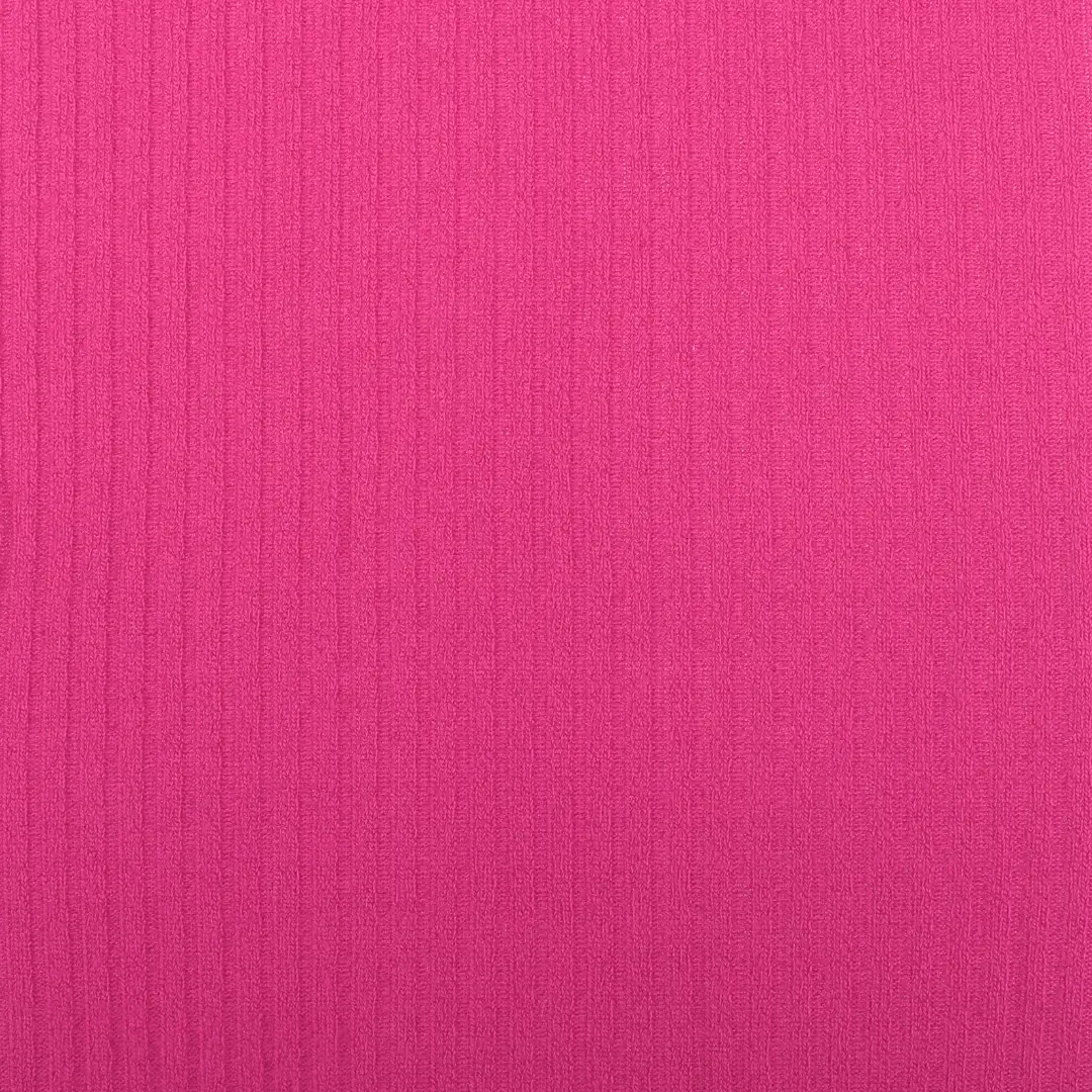 China Fabric for T-Shirt,Ladies Vest (Sweater),Half-Zipper Cardigan (Sweater),Crop Top Pullover (Sweater),Dresses (Cardigan Button) (Sweater) Rib Knit Fabric Polyester Spandex Magenta color buy from China wholesaler bulk order at wholesale price free worldwide shipping Alibaba