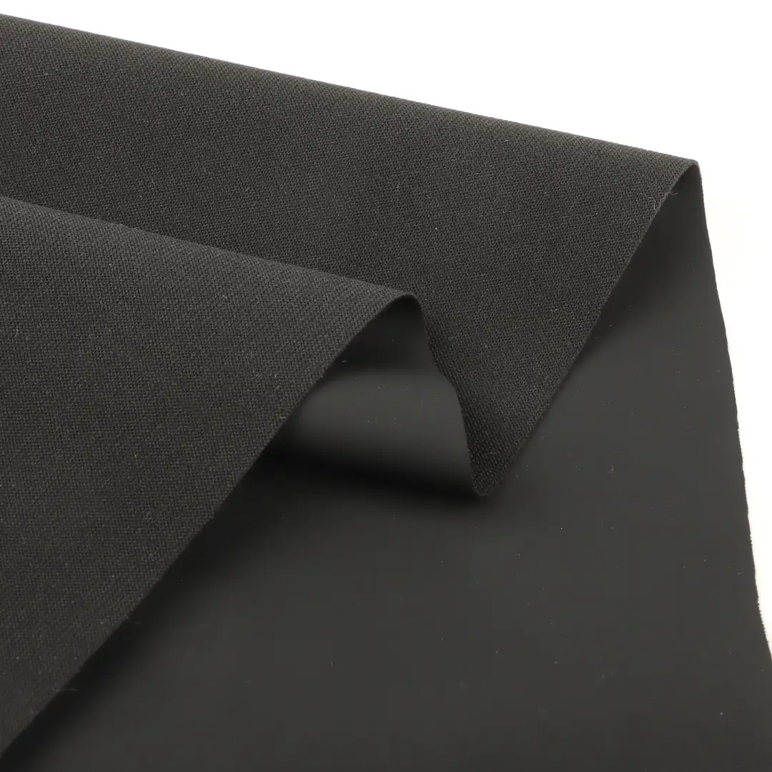 China Fabric for Shirt,Pants,Skirt,Padded Jacket,Overcoat Bonded fabric Bonded fabric Polyurethane (PU) black color buy from China wholesaler bulk order at wholesale price free worldwide shipping Alibaba