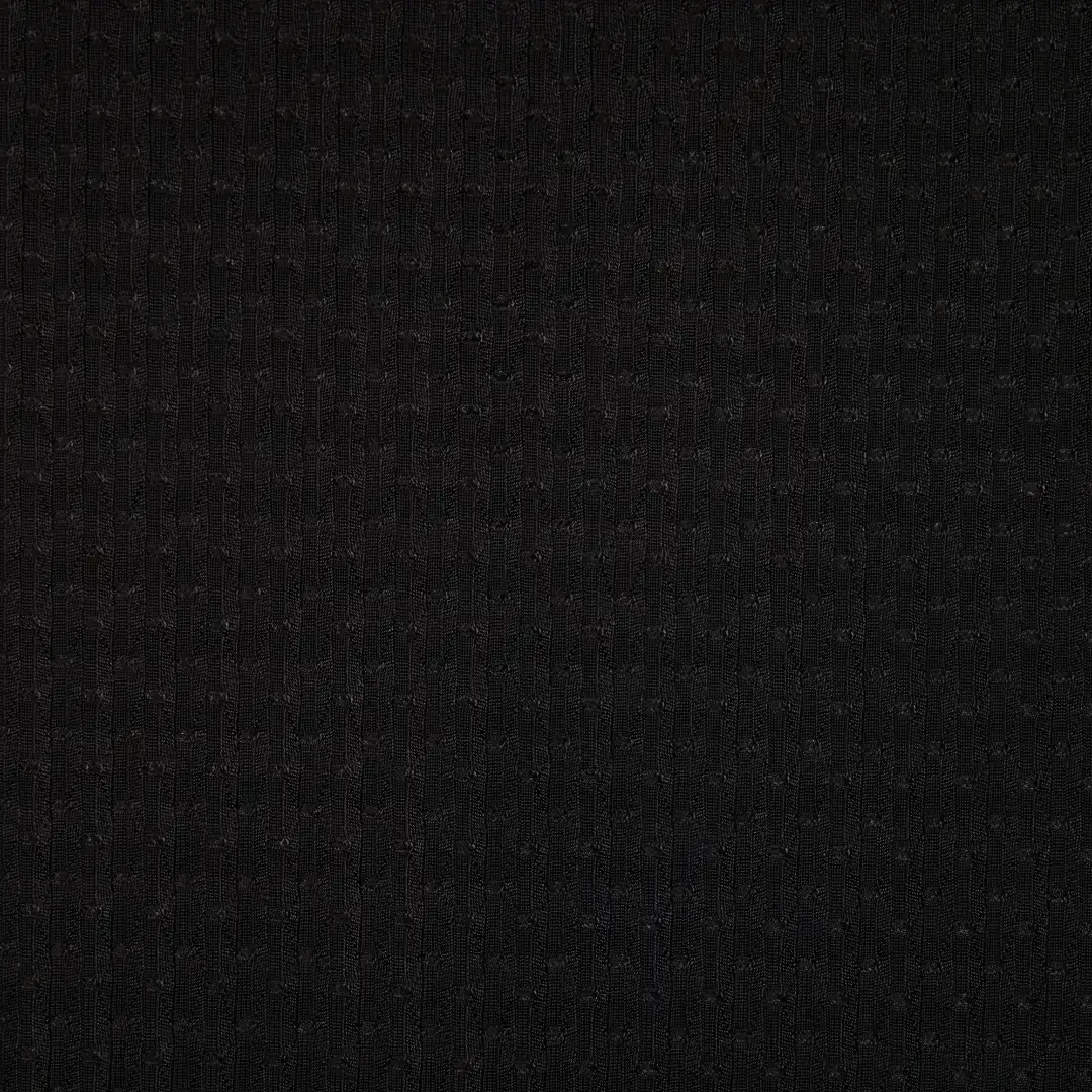 China Fabric for Tank Top Tricot Knit Fabric Nylon Spandex Black color buy from China wholesaler bulk order at wholesale price free worldwide shipping Alibaba
