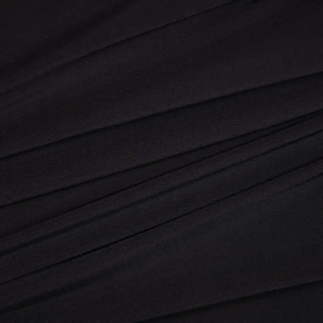 China Fabric for T-Shirt,Leggings,Yoga Clothes Two-way Stretch Knit Fabric Nylon Spandex Black color buy from China wholesaler bulk order at wholesale price free worldwide shipping Alibaba