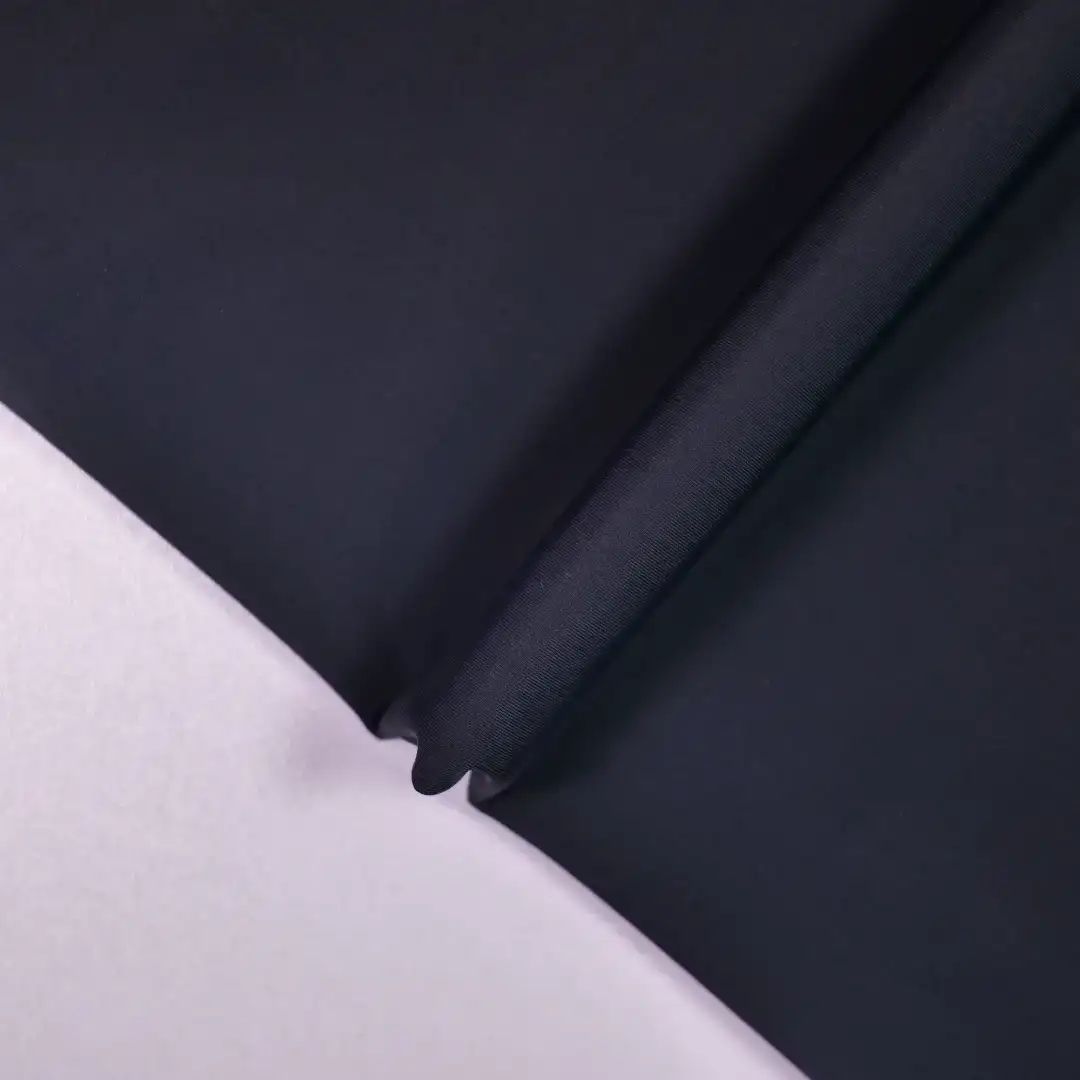 China Fabric for Swimsuits,Yoga Pants,Swim shorts Tricot Knit Fabric Spandex Nylon Black color buy from China wholesaler bulk order at wholesale price free worldwide shipping Alibaba