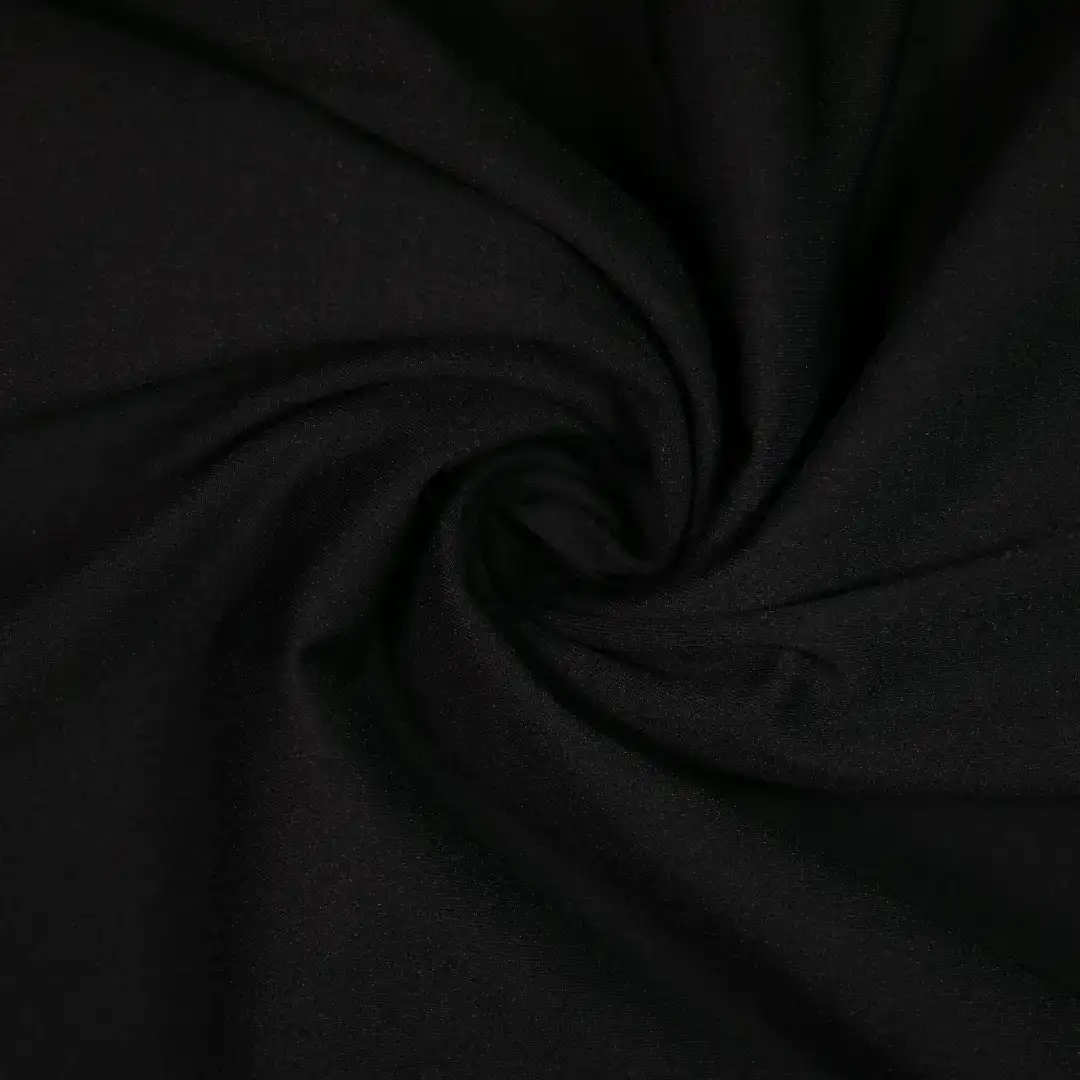 China Fabric for Yoga Pants,Tracksuits,Swim shorts,Sports Bras Four-way Stretch (Bi-Stretch) Knit Fabric Nylon Spandex Black color buy from China wholesaler bulk order at wholesale price free worldwide shipping Alibaba