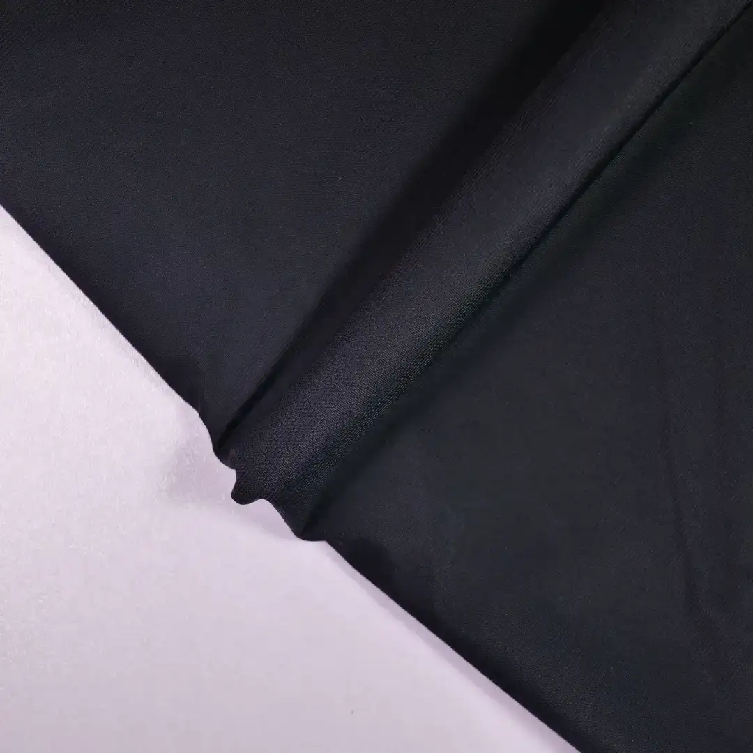 China Fabric for Leggings,Yoga Clothes Four-way Stretch (Bi-Stretch) Knit Fabric Nylon Spandex Black color buy from China wholesaler bulk order at wholesale price free worldwide shipping Alibaba