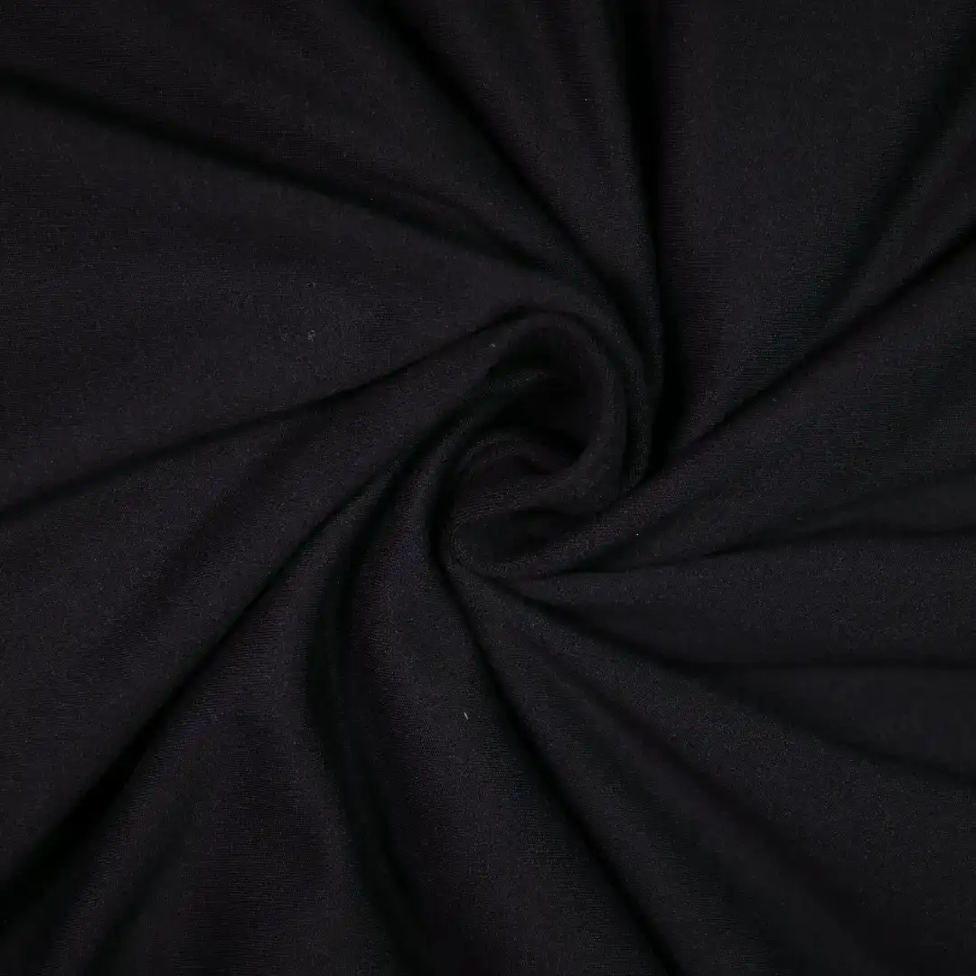 China Fabric for T-Shirt,Yoga Clothes Four-way Stretch (Bi-Stretch) Knit Fabric Polyester Elastane Black color buy from China wholesaler bulk order at wholesale price free worldwide shipping Alibaba