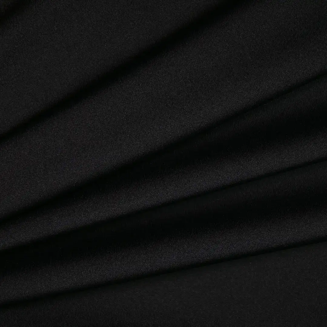 China Fabric for T-Shirt,Yoga Clothes,Yoga Pants,Sports Bras Double Cloth/Layer Fabric Knit Fabric Polyester Spandex Black color buy from China wholesaler bulk order at wholesale price free worldwide shipping Alibaba