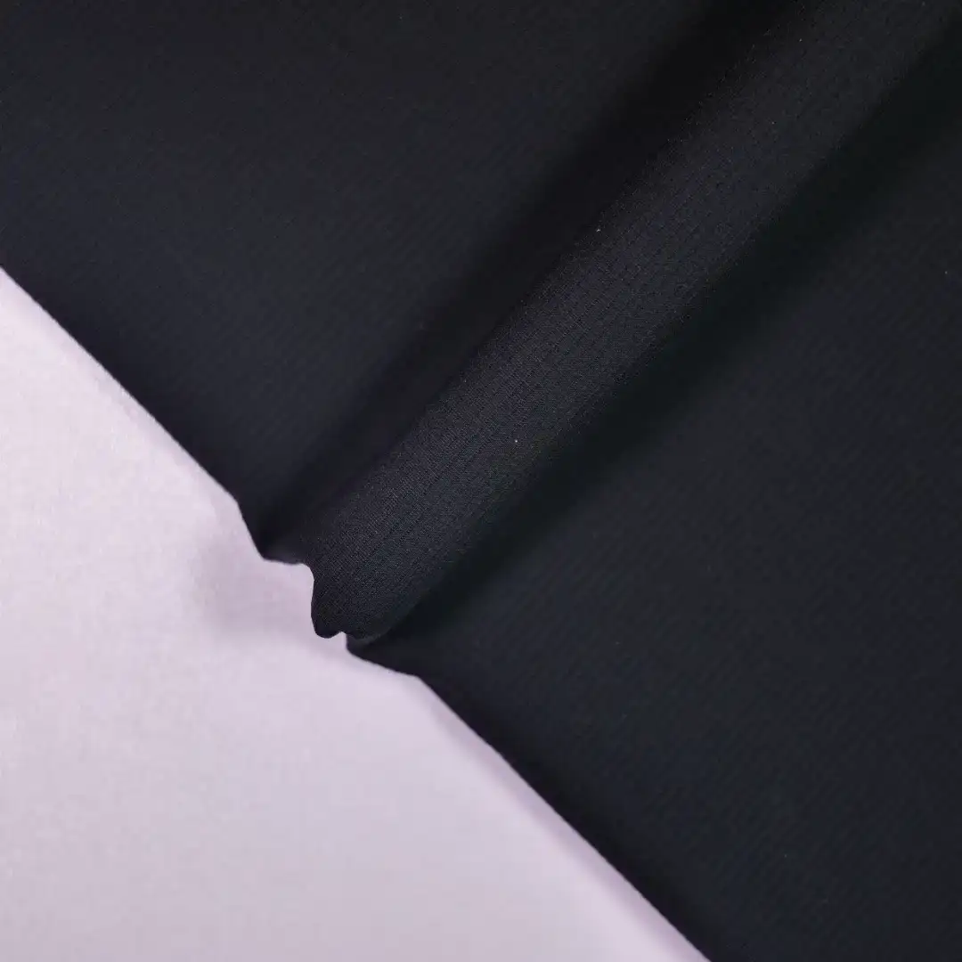 China Fabric for Shorts,Jogger,Yoga Clothes,Yoga Pants,Tracksuits Four-way Stretch (Bi-Stretch) Knit Fabric Nylon Spandex Black color buy from China wholesaler bulk order at wholesale price free worldwide shipping Alibaba