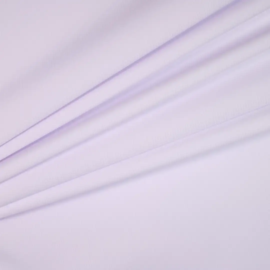 China Fabric for T-Shirt,Yoga Pants,Tracksuits,Sports Bras Four-way Stretch (Bi-Stretch) Knit Fabric Polyester Spandex light purple color buy from China wholesaler bulk order at wholesale price free worldwide shipping Alibaba