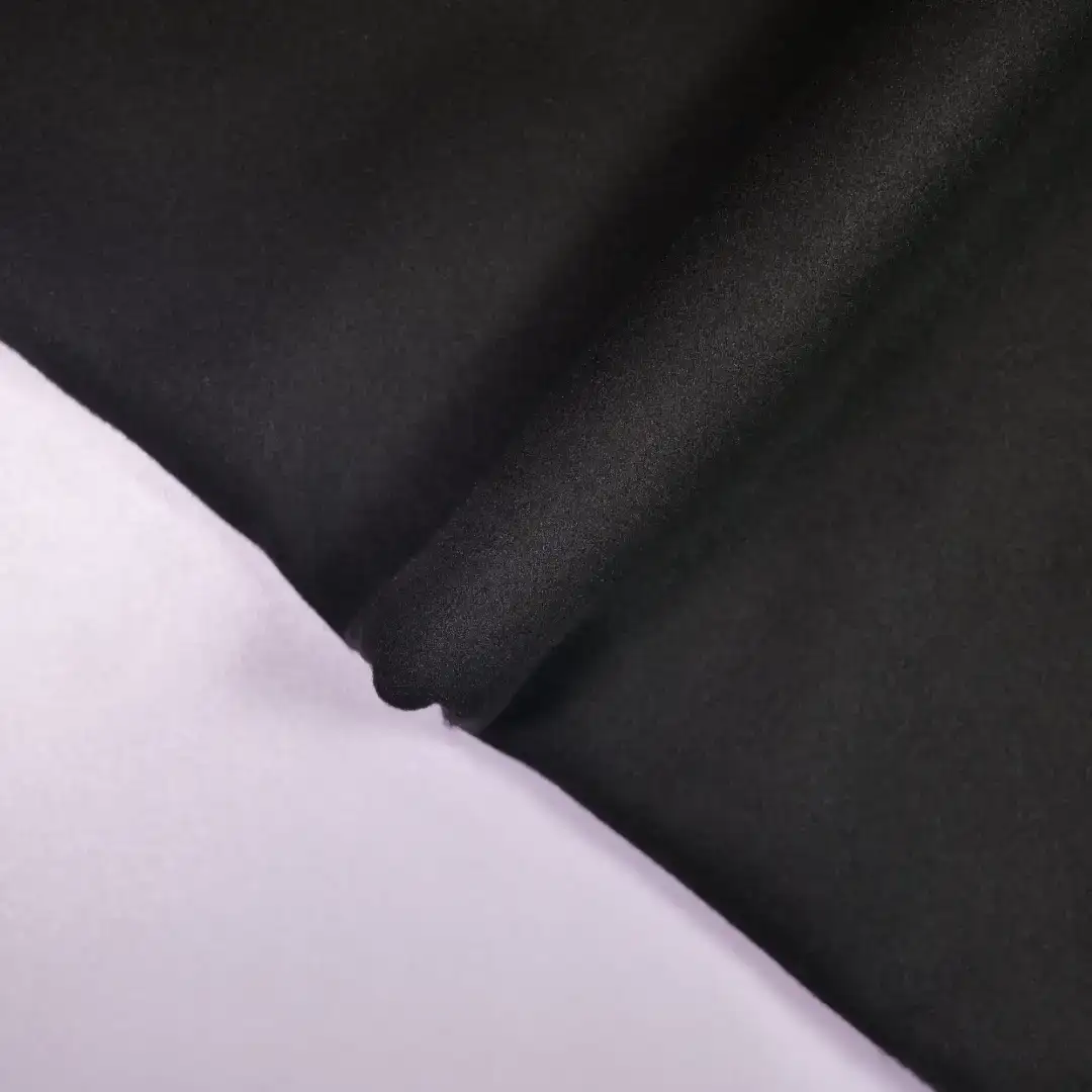China Fabric for Yoga Pants,Tracksuits,Sports Bras Bonded fabric Bonded fabric Nylon Spandex Black color buy from China wholesaler bulk order at wholesale price free worldwide shipping Alibaba