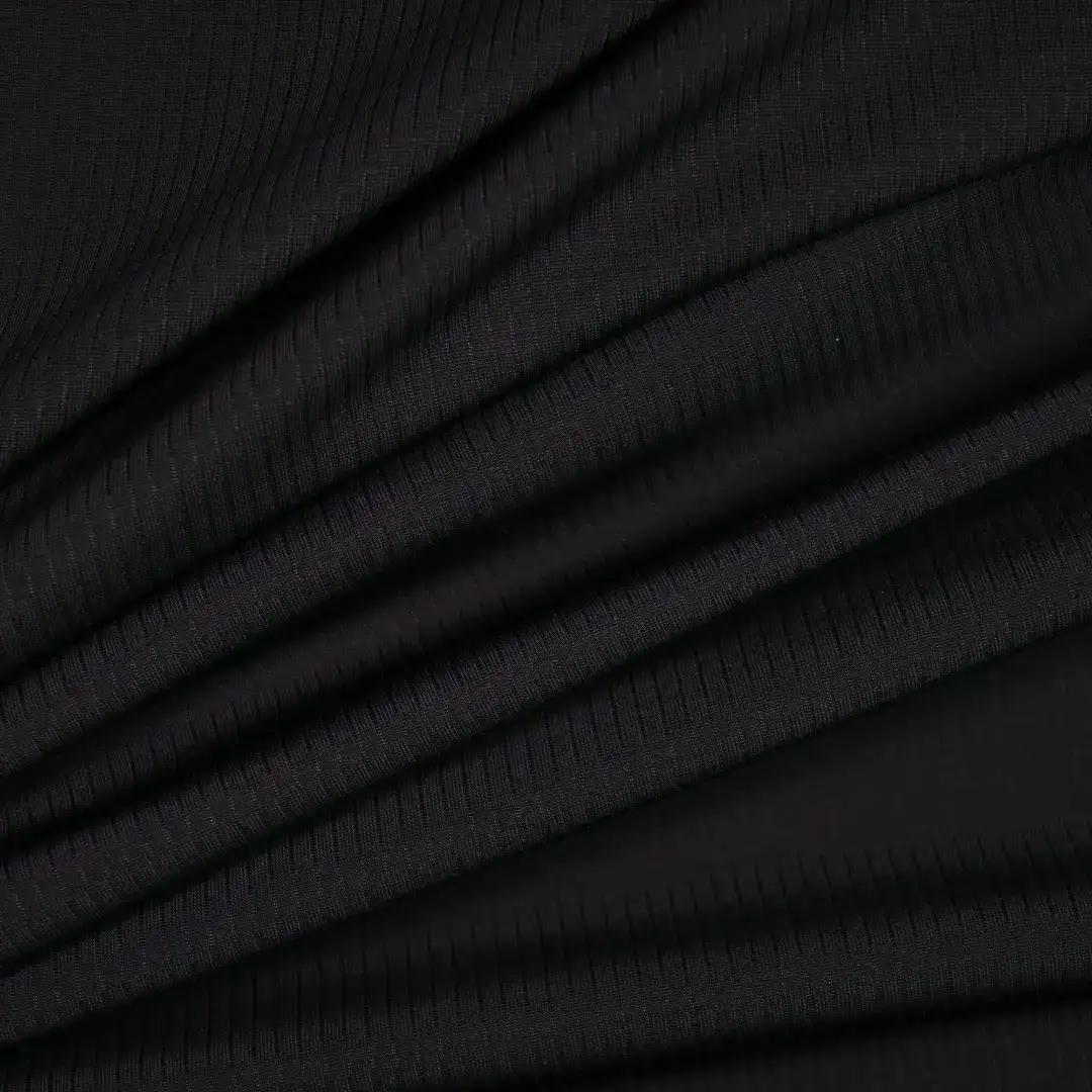 China Fabric for Yoga Pants,Tracksuits,Swim shorts,Sports Bras Four-way Stretch (Bi-Stretch) Knit Fabric Polyester Spandex Black color buy from China wholesaler bulk order at wholesale price free worldwide shipping Alibaba