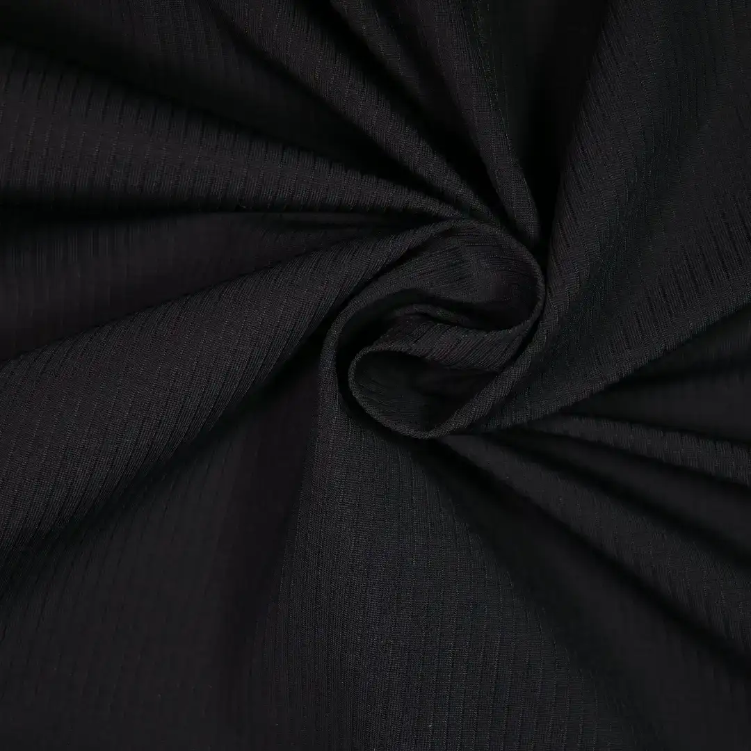 China Fabric for Yoga Pants,Tracksuits,Swim shorts,Sports Bras Four-way Stretch (Bi-Stretch) Knit Fabric Polyester Spandex Black color buy from China wholesaler bulk order at wholesale price free worldwide shipping Alibaba