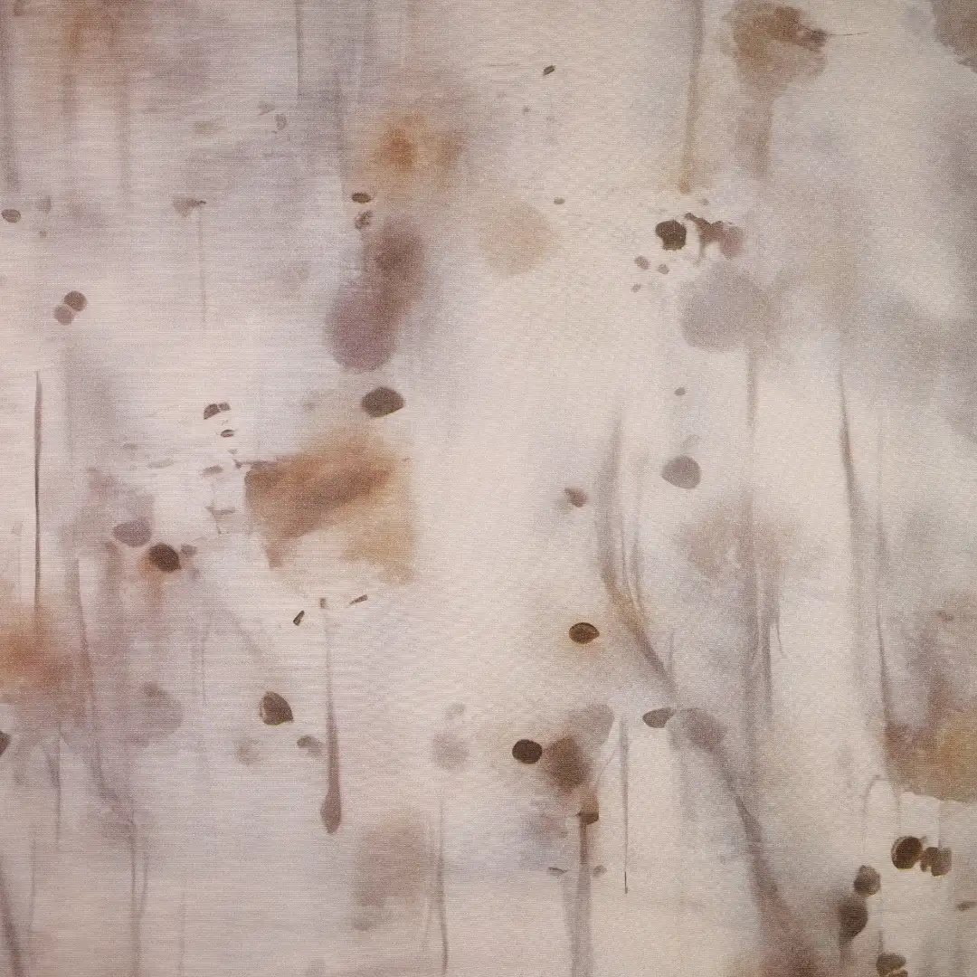 China Fabric for Shirt,Blouse,Crop Top Chiffon Woven Blended Fabric Rayon Nylon Beige color buy from China wholesaler bulk order at wholesale price free worldwide shipping Alibaba