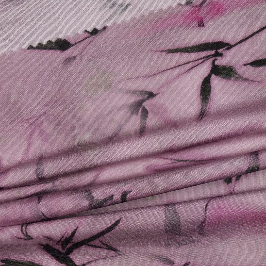 China Fabric for Shirt,Blouse,Crop Top Chiffon Woven Blended Fabric Rayon Nylon Pink color buy from China wholesaler bulk order at wholesale price free worldwide shipping Alibaba