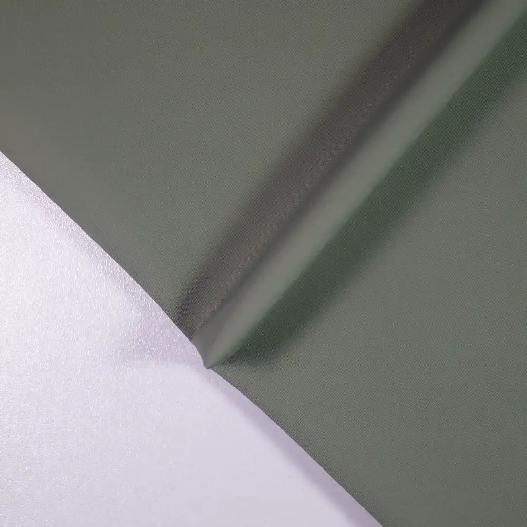 China Fabric for Trench Coat,Padded Jacket,Uniform Polyester Memory Fabric Synthetic Woven Fabric Polyester green color buy from China wholesaler bulk order at wholesale price free worldwide shipping Alibaba