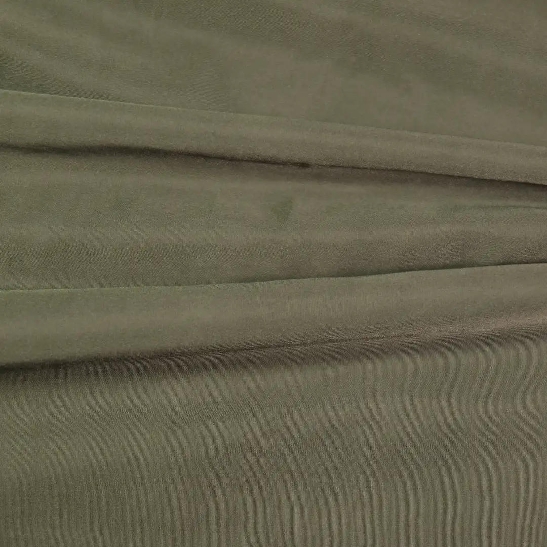 China Fabric for Trench Coat,Ruffle Shirt Dress,Strap Midi Dress Polyester Imitation Memory Fabric Synthetic Woven Fabric Nylon army green color buy from China wholesaler bulk order at wholesale price free worldwide shipping Alibaba