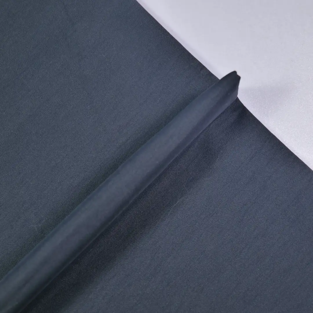 China Fabric for Pants,Blazer,Trench Coat Nylon/Cotton Twill Woven Blended Fabric Nylon Cotton light teal color buy from China wholesaler bulk order at wholesale price free worldwide shipping Alibaba